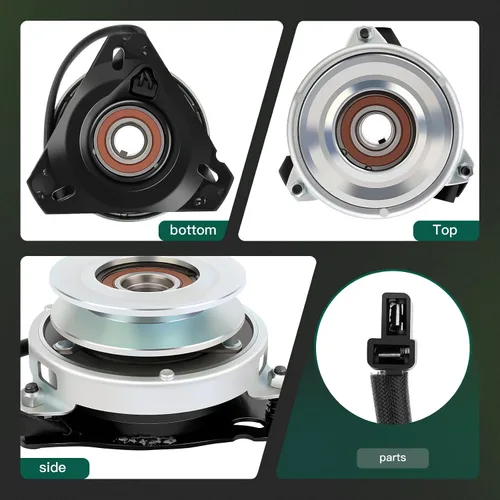 Vista 2 de ACEBRI Embrague de toma de fuerza para CUB Cadet 717-3035 717-3313 717-3467 917-3035 embrague, para Cub Cadet Toro Warner White Outdoor ZT-1850