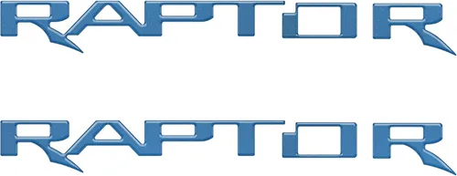 Vista 27 de Insertos de emblema para capó - Compatible con Ford F-150/Bronco Raptor 2021-2026