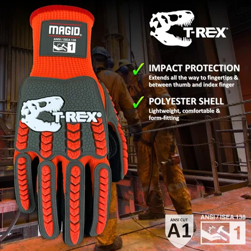 Vista 2 de Magid Glove & Safety - guante de impacto multiusos