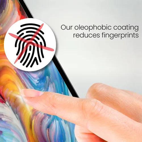 Vista 6 de atFoliX Película protectora de vidrio de plástico compatible con Xiaomi Redmi Note 11 Pro Glass Protector, 9H Hybrid-Glass FX Glass Screen Protector