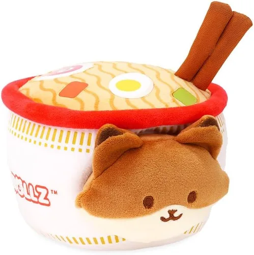 Vista 20 de Anirollz Juguete de peluche – Manta oficial de Nissin Cup Fideos Roll Outfitz Doll Suave, esponjoso, cálido, lindo, cómodo, seguro, almohada