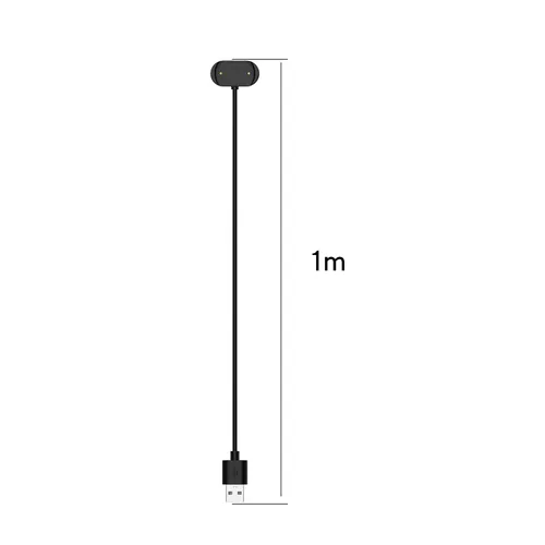 Vista 6 de Cable de carga compatible con Amazfit GTS 3/GTR 3/GTR 3 Pro, cable USB de 3.3 pies, cable portátil de repuesto, accesorios para reloj inteligente