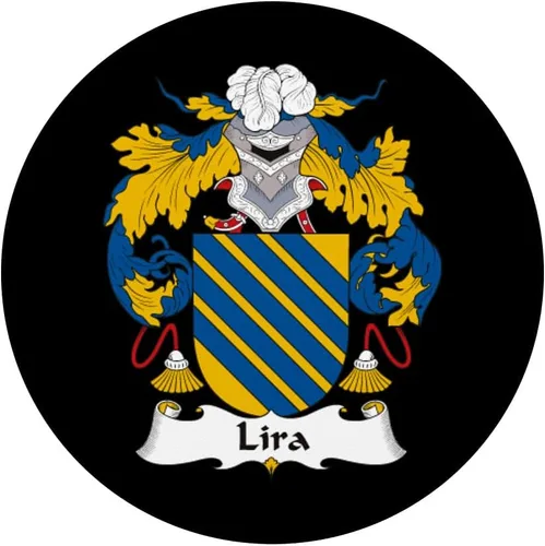 Vista 3 de Escudo de armas de Lira - Family Crest PopSockets intercambiables PopGrip