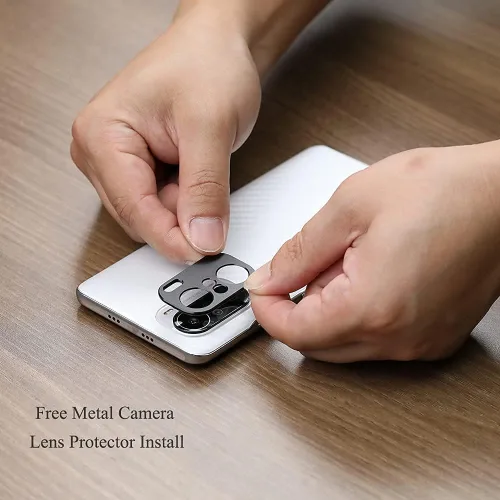 Vista 3 de Ibywind Protector de pantalla para Xiaomi Poco F3/Redmi K40/K40 Pro, con 2 piezas de vidrio templado, 1 protector de lente de cámara, 1 película