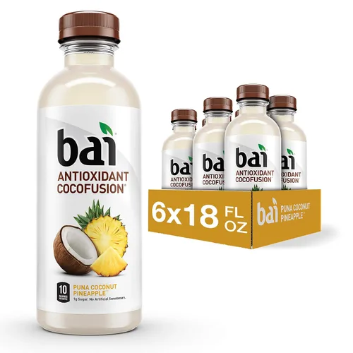 Vista 19 de Bai Coco Volcanic - Paquete variado de bebidas antioxidantes (paquete de 1) 18 onzas líquidas, 270 onzas líquidas