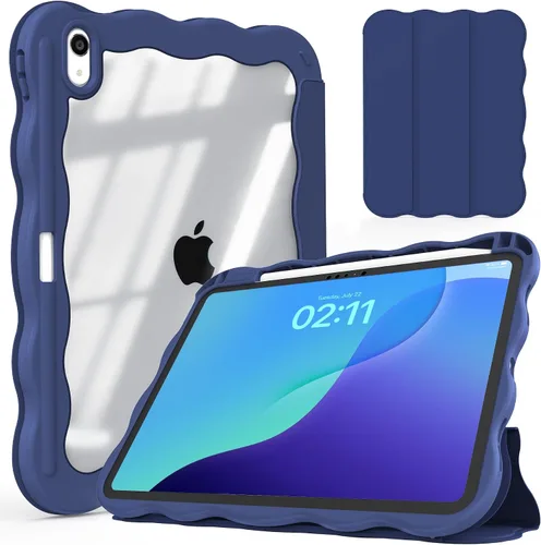 Vista 17 de Estuche para iPad de 10.ª generación de 10.9 pulgadas (2022), iPad (A16) de 11.ª generación de 11 pulgadas (2025) - con soporte para lápices Purpura