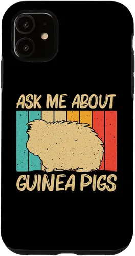 Vista 5 de iPhone 15 Cute Guinea Pig For Men Women Rodent Cavy Guinea Pig Lovers Case