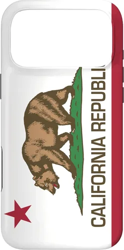 Vista 22 de Funda con la bandera de California para iPhone 17