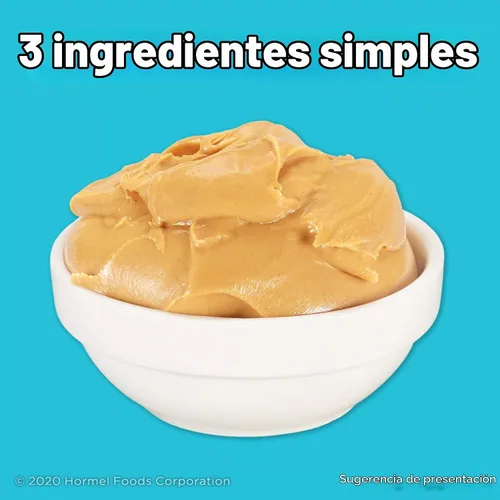 Vista 4 de SKIPPY Mantequilla de maní cremosa para untar sin azúcar añadida, 16 onzas