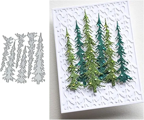 Vista 43 de Troqueles de corte de metal, plantilla de grabado en relieve, plantilla para álbumes de recortes, molde para hacer tarjetas, álbum de fotos