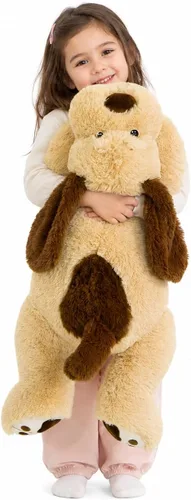 Vista 19 de MorisMos German Shepherd Stuffed Animal, 32 Inch Giant Stuffed Dog Plush Pastor alemán