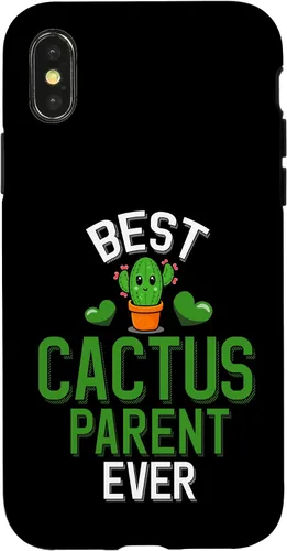 Vista 5 de Best Cactus Parent Ever Case for iPhone XR