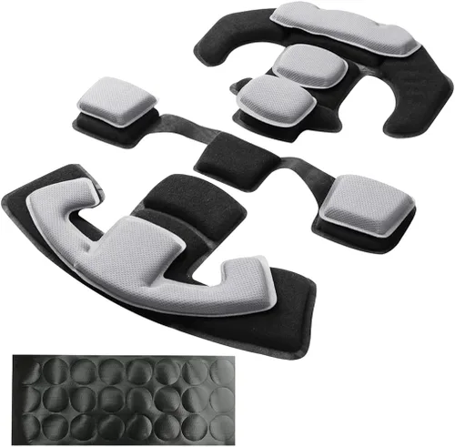 Vista 18 de Almohadillas tácticas para casco - Insertos universales de recambio de espuma de memoria interna para cascos ACH, MICH, EXF