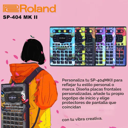 Vista 8 de Roland SP-404MKII Paquete creativo de muestreador y efector con cable MIDI, cable de instrumento y paño de pulido de Austin Bazaar