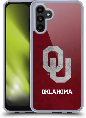 Vista 17 de Head Case Designs Officially Licensed University of Oklahoma OU Banner Soft Gel Case Compatible with Samsung Galaxy A13 5G (2021)