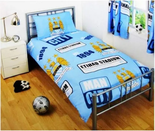 Vista 2 de Manchester City Patch - Juego de edredón doble