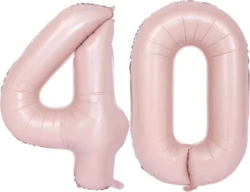 Vista 116 de Globos de 40 pulgadas con números de caramelo, papel de aluminio de helio, globos de látex de Mylar para fiesta de cumpleaños, decoración digital 0