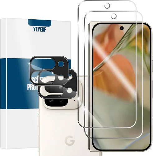 Vista 16 de Protector de pantalla para Google Pixel 6 5G + protectores de lente de cámara, [2+2 unidades] Protector de pantalla de vidrio templado de cobertura