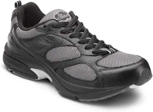 Vista 8 de Dr. Comfort Endurance Plus - Zapatos terapéuticos para diabéticos de profundidad extra para hombre