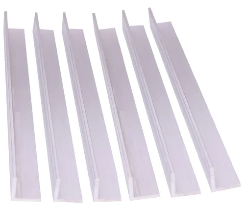 Vista 8 de VERNUOS Ángulo de aluminio 6061 de 3 x 3 x 1/4 pulgadas, 12 pulgadas de longitud, molino T6511, grosor de 1/4 pulgadas