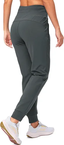 Vista 49 de G Gradual Pantalones deportivos con forro polar para mujer, de cintura alta, resistentes al agua, térmicos, para invierno, correr, senderismo