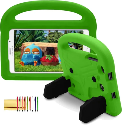 Vista 14 de Funda para niños para Samsung Galaxy Tab A 8.0" (2019) SM-T290/SM-T295, Techcircle Kids Safe a prueba de golpes, EVA resistente funda protectora