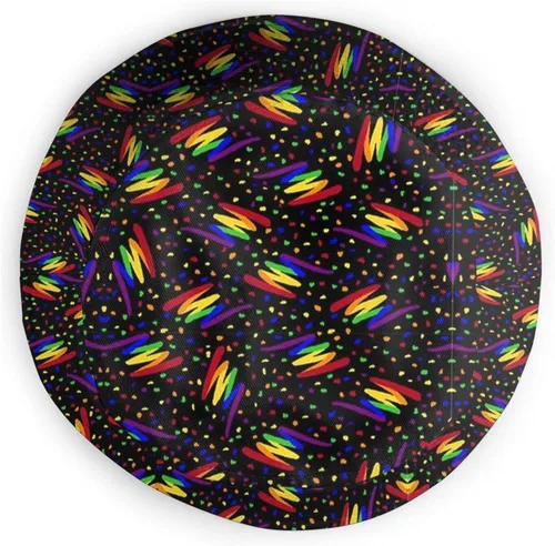 Vista 4 de Sombrero de pescador del orgullo LGBT del arco iris, sombrero de pescador del orgullo gay, sombreros de protección solar UV de la moda
