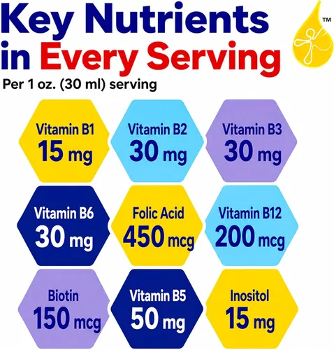 Vista 5 de Neurobion Complejo de vitamina B12 de 16 onzas de sabor cítrico líquido, paquete de 2