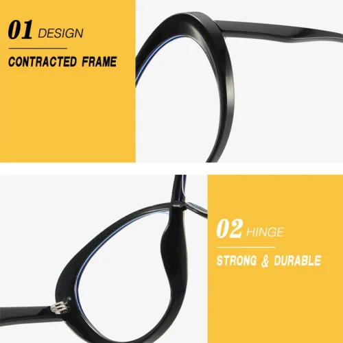 Vista 6 de 2027 gafas de costura de contraste de color personalizadas malla roja con el mismo marco de gafas, Naranja