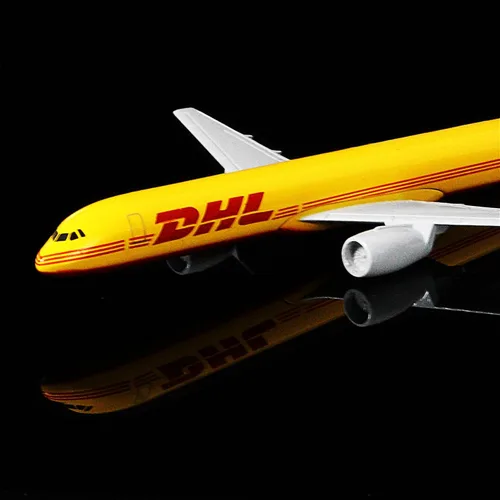 Vista 4 de 24-Hours DHL Sinotrans B757-200 Modelos de avión individuales Metal fundido a presión 1:400
