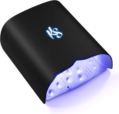 Vista 9 de KIARA SKY Beyond Pro V3 - Lámpara de uñas LED UV – Lámpara de gel recargable inalámbrica con sensor inteligente, modo Flashcure de bajo calor