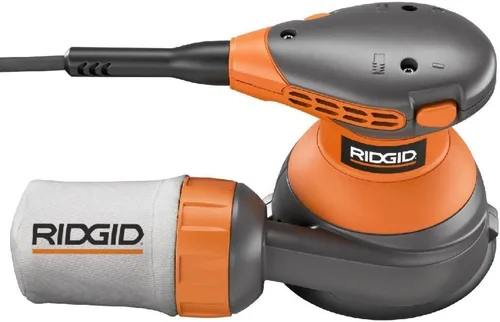Vista 2 de Ridgid ZRR2601 Lijadora orbital aleatoria de 3 amperios y 120 V de 5 pulgadas (renovada)