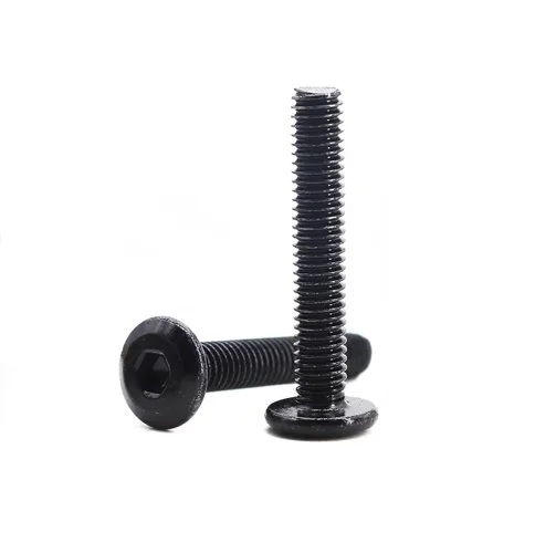 Vista 14 de 20pcs M6 x 0.591 in Remache Negro Avellanado Socket Cap Allen Tornillos Remache Tornillos Muebles Conexión 304 Acero Inoxidable