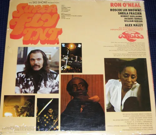 Vista 2 de SUPERFLY T.N.T. - ORIGINAL SOUNDTRACK Vinyl