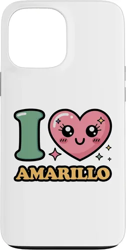 Vista 24 de I Love Amarillo Case for iPhone 17