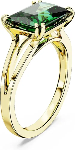 Vista 2 de SWAROVSKI Matrix Cocktail Ring with Green Stone