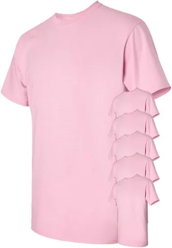 Vista 112 de Gildan Camiseta G500 para hombre Ceniza/baya