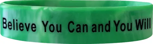 Vista 22 de Pulseras Motivacionales We Keep You Motivated - Usadas por Atletas Profesionales - Pulseras de Silicona y Goma Inspiradoras – Enfoque y Gimnasio