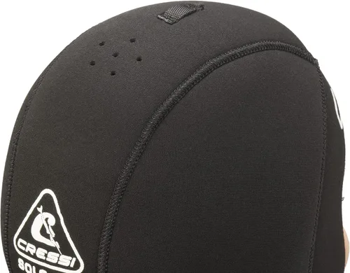 Vista 5 de Capucha de buceo unisex de neopreno para adultos - Multiespesor 7/0.197 in - Buceo, snorkel, surf - Solo Flex: Diseñado en Italia por Cressi