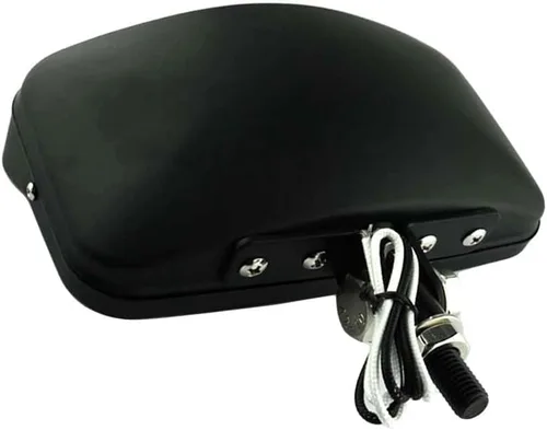 Vista 2 de 6.5 "x 3.5" cuadrado rectángulo negro faro motocicleta lámpara para Harley springers personalizado