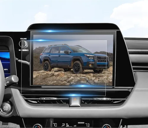 Vista 14 de BIBIBO Protector de pantalla para Honda Pilot 2023 2024 compatible con Honda Pilot 2023 2024 9 pulgadas HD 9H película protectora resistente a
