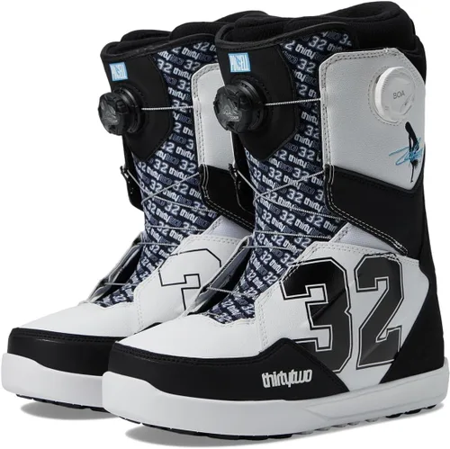 Vista 7 de ThirtyTwo Botas de snowboard BOA para niños Gris/Goma (Santa Cruz)