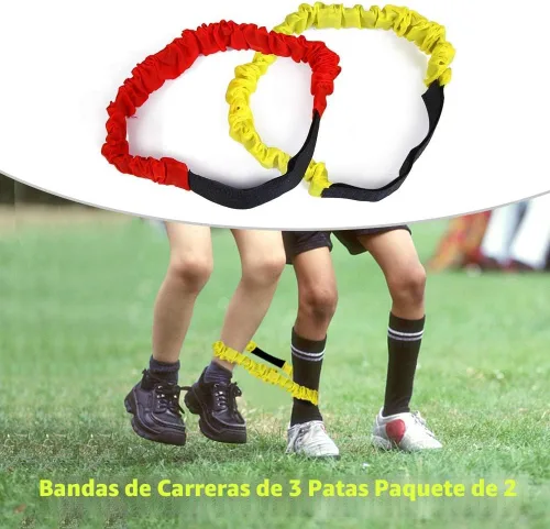 Vista 5 de Bolsas de carreras para juegos al aire libre para juegos de patatas, orejas de conejo, juegos de carreras de huevos y cucharas, bandas de carreras