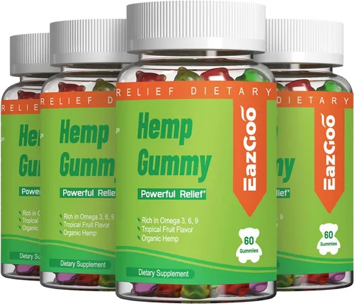 Vista 9 de Gomitas de cáñamo natural 2,000,000 XXL extra fuertes - 120 unidades Natural Edibles - Gomitas frutales con aceite de cáñamo orgánico, vegano