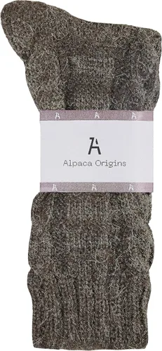 Vista 7 de Lucky 100% Baby Alpaca Socks for Men & Women, Unisex Handmade Cozy Winter Warm Gear, Breathable Soft Comfy Foot Clothing