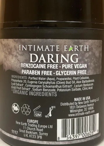Vista 3 de Intimate Earth Daring Gel Anal para Hombre 1.0 fl oz.