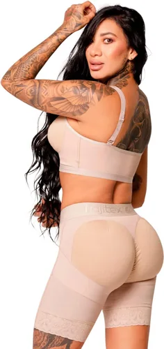 Vista 3 de Fajitex Fajas Colombianas Reductoras y Moldeadoras Short High Compression Garments