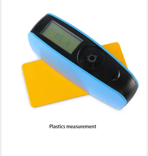 Vista 3 de CGOLDENWALL Medidor de brillo digital Medición de brillo para impresiones de papel, superficie de granito de mármol de plástico (YG268 (0-2000GU))