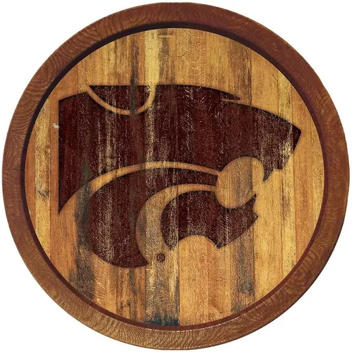 Vista 54 de The Fan Brands NCAA Alabama Crimson Tide: "Faux" - Letrero de barra del equipo deportivo, decoración para el hogar, dormitorio, garaje, oficina