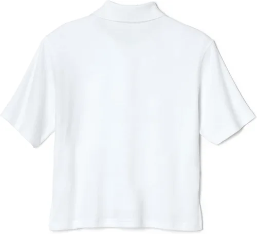 Vista 2 de French Toast Boys' Adaptive Short Sleeve Seated Interlock Polo
